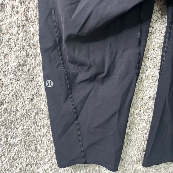 Lululemon Leggings Women’s 6 Black Stop Drop & Squat Cropped - Picture 6 of 7